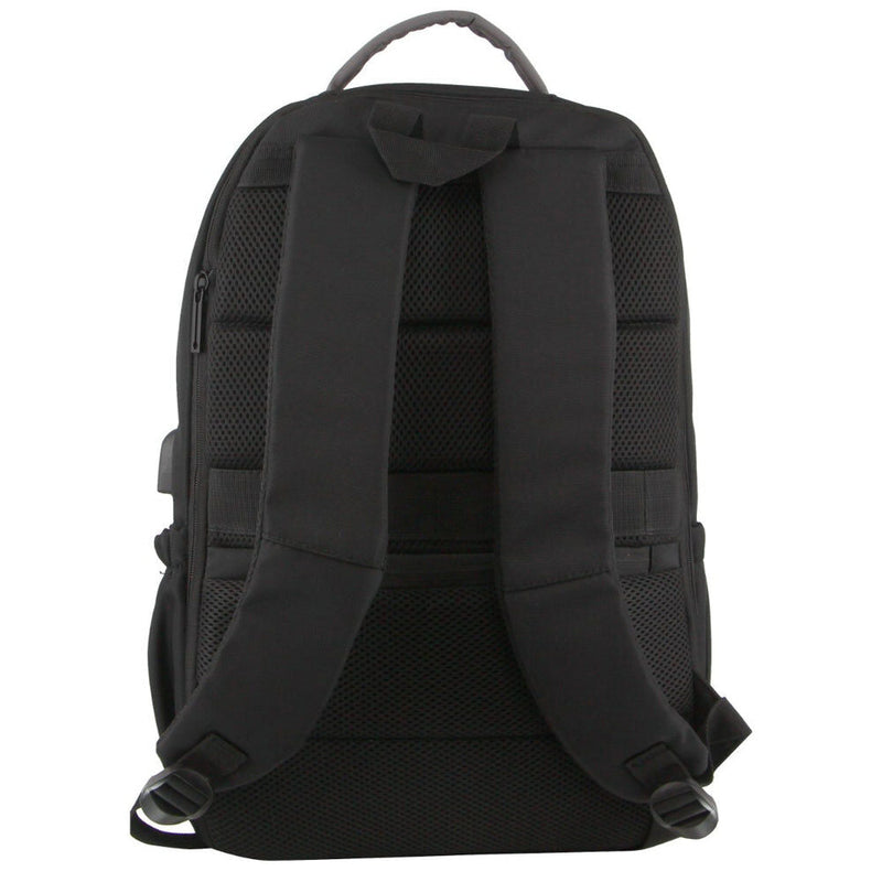 Load image into Gallery viewer, Pierre Cardin Travel &amp; Business Backpack Bag w/ Built-In USB in Dark Grey-2
