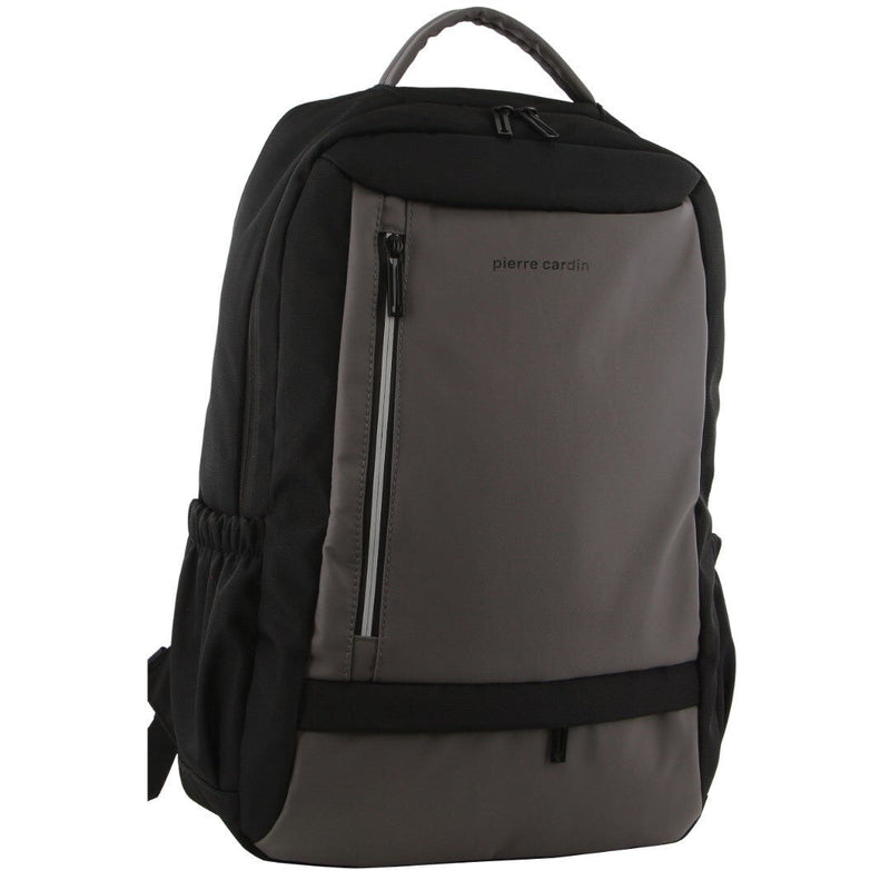 Load image into Gallery viewer, Pierre Cardin Travel &amp; Business Backpack Bag w/ Built-In USB in Dark Grey-1
