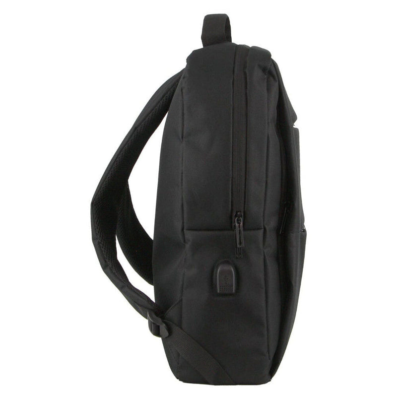 Load image into Gallery viewer, Pierre Cardin Travel &amp; Business Backpack w/ Laptop Computer Sleeve in Black-2
