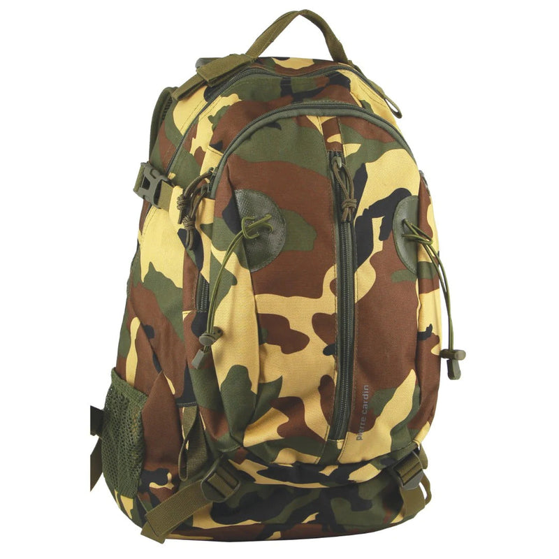 Load image into Gallery viewer, Pierre Cardin Mens Backpack Shoulder Bag Travel Outdoor - Army Camouflage-1
