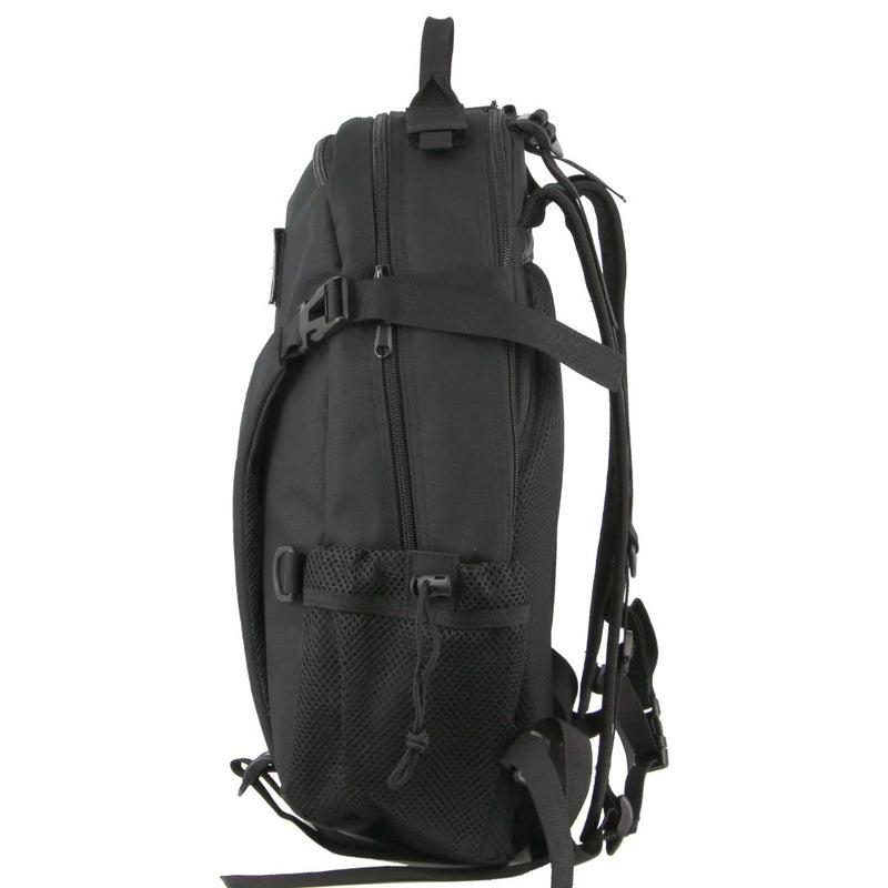 Load image into Gallery viewer, Pierre Cardin Mens Backpack Bag Travel Outdoor w/ Detachable Australia Flag - Black-2
