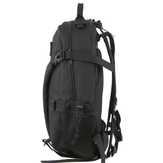 Pierre Cardin Mens Backpack Bag Travel Outdoor w/ Detachable Australia Flag - Black-2