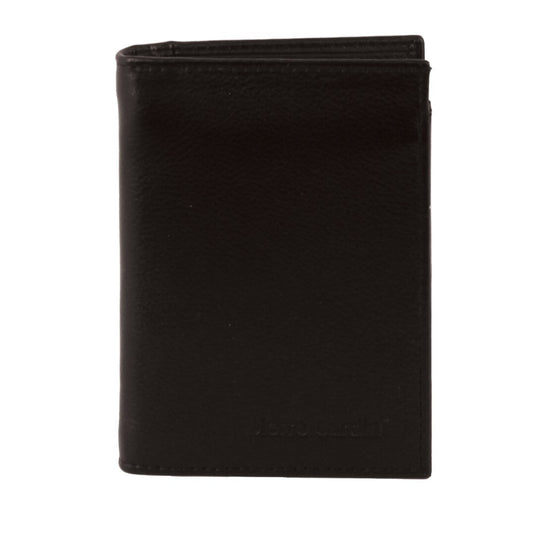 Pierre Cardin Mens Rustic Genuine Leather Wallet RFID in Black-3