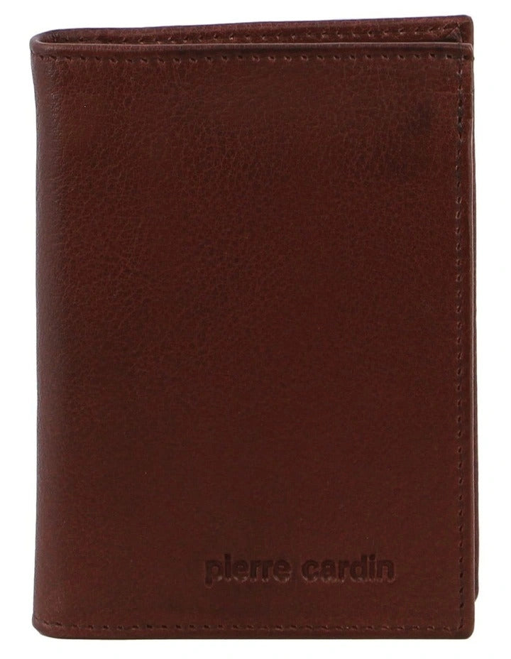 Load image into Gallery viewer, Pierre Cardin Mens Rustic Genuine Leather Wallet RFID in Brown-3
