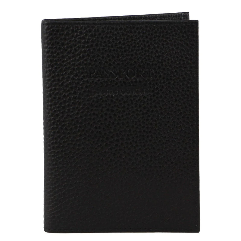 Load image into Gallery viewer, Pierre Cardin Slim Leather Passport Travel Wallet Holder RFID Case Cover - Black-1
