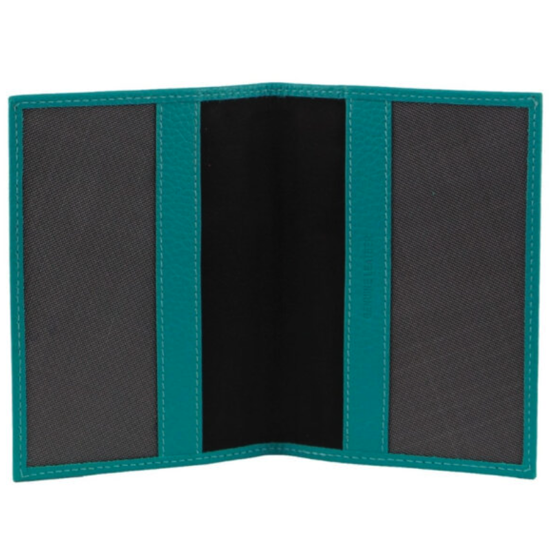 Load image into Gallery viewer, Pierre Cardin Slim Leather Passport Wallet Holder RFID Case Cover - Turquoise-2
