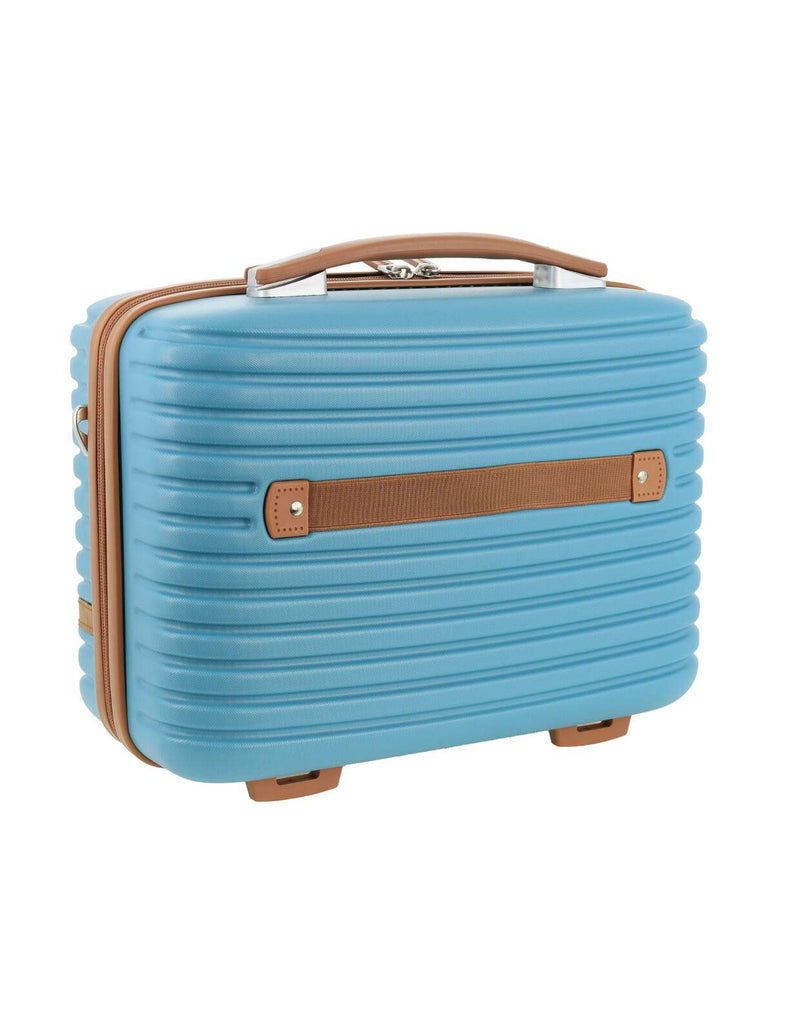 Load image into Gallery viewer, Pierre Cardin Beauty Case Hard Shell Makeup Cosmetic Organizer Travel in Blue-2
