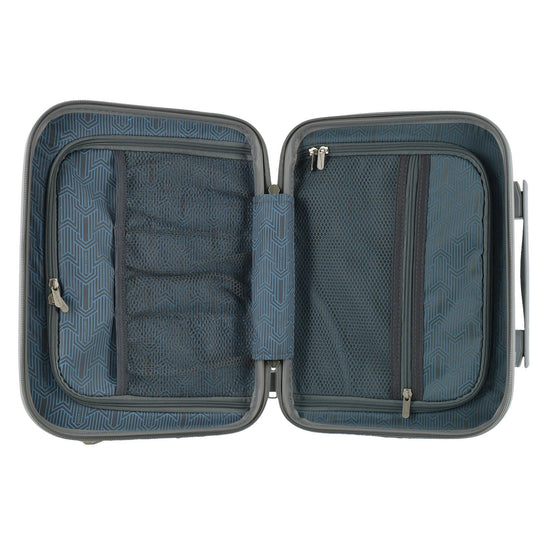 Pierre Cardin Beauty Case Hard Shell Makeup Cosmetic Organizer Travel in Grey-2