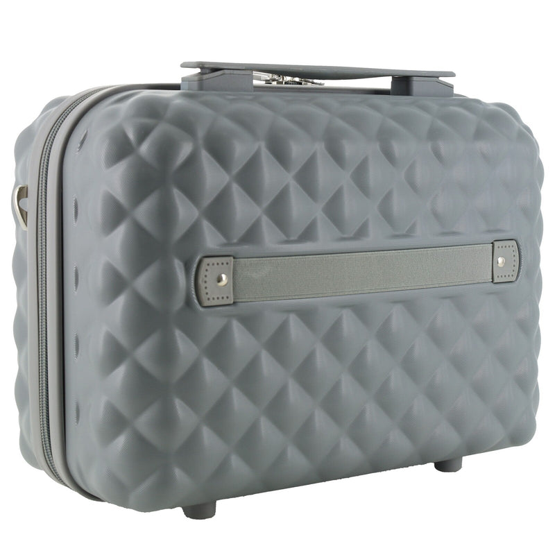 Load image into Gallery viewer, Pierre Cardin Beauty Case Hard Shell Makeup Cosmetic Organizer Travel in Grey-1
