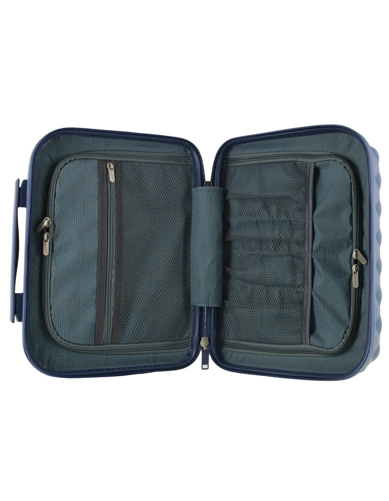 Load image into Gallery viewer, Pierre Cardin Beauty Case Hard Shell Makeup Cosmetic Organizer Travel in Teal-2
