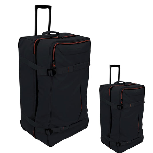 Set of 2 Pierre Cardin Water-Repellent Trolley Bags - Medium (72cm) & Large (82cm) - Expandable with TSA Lock-0