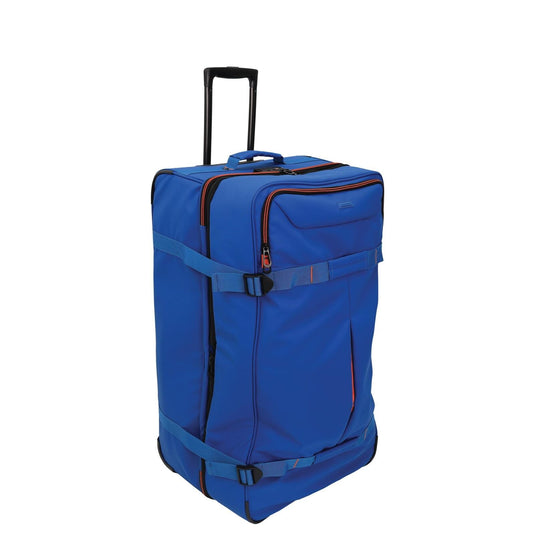 Set of 2 Pierre Cardin Water-Repellent Trolley Bags - Medium (72cm) & Large (82cm) - Blue, Expandable, TSA Lock-2