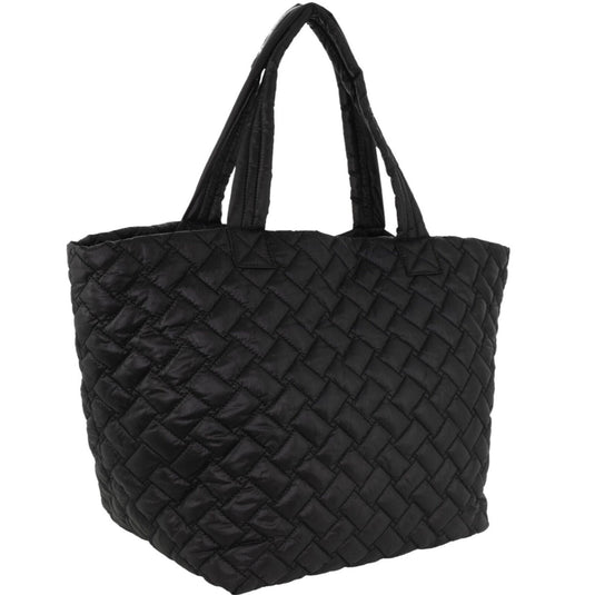 Pierre Cardin Womens Casual Nylon Padded Shoulder Tote Bag - Black-2