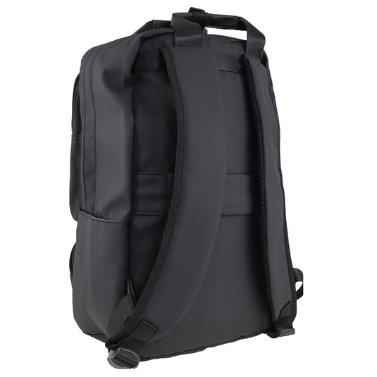 Pierre Cardin Mens Nylon Computer/Business Backpack Bag - Black-2