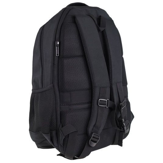Pierre Cardin 32L Mens Nylon Computer/Business Backpack Bag - Black-2