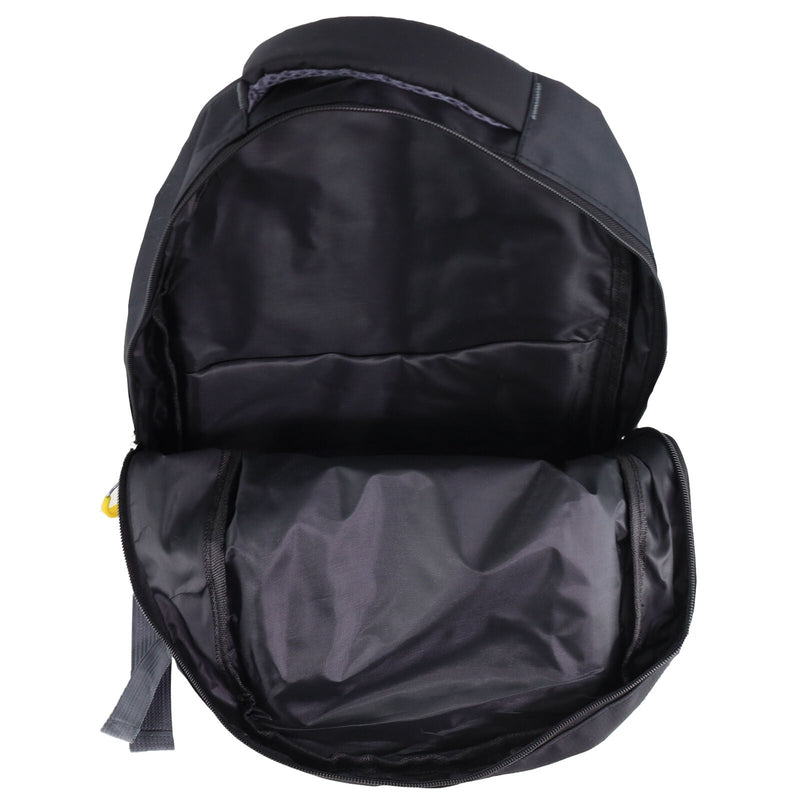 Load image into Gallery viewer, Pierre Cardin Mens 30L Nylon Adventure Travel Hiking Backpack Bag in Black-4
