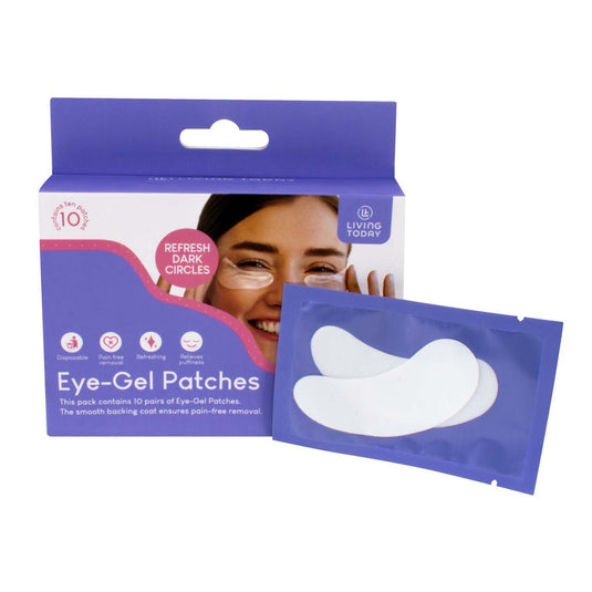 1 Pack of 10 Under Eye Gel Patch Curve Eyelash Pads Lint Free Lash Extension-1