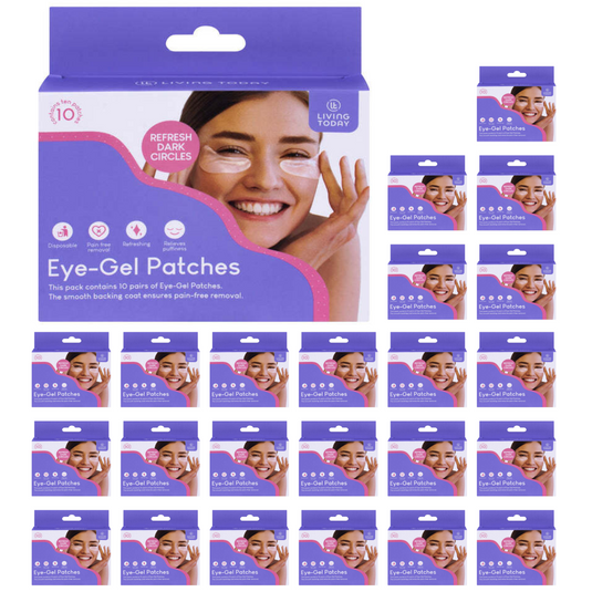 24 Packs of 10 Under Eye Gel Patch Curve Eyelash Pads Lint Free Lash Extension-0