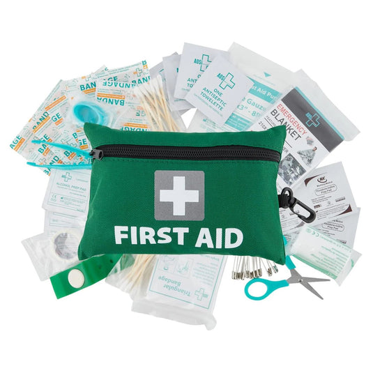 12x 92 Pcs Travel First Aid Kit Medical Workplace Set Emergency Family Safety-2