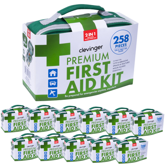 12x 258pcs Premium First Aid Kit Medical Travel Set Emergency Family Safety-0