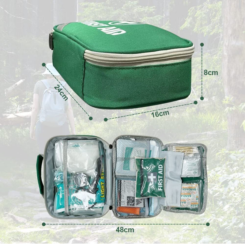 Load image into Gallery viewer, 2x 258pcs Premium First Aid Kit Medical Travel Set Emergency Family Safety-3
