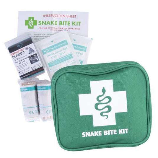 9 Piece Australian Snake Bite First Aid Kit Camping Hiking Travel-0