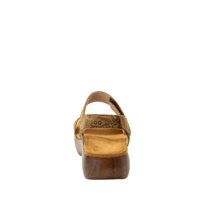 Load image into Gallery viewer, Alegria Bailee Womens Leather Comfort Rocker Sole Slingback Sandals in Folkie-4
