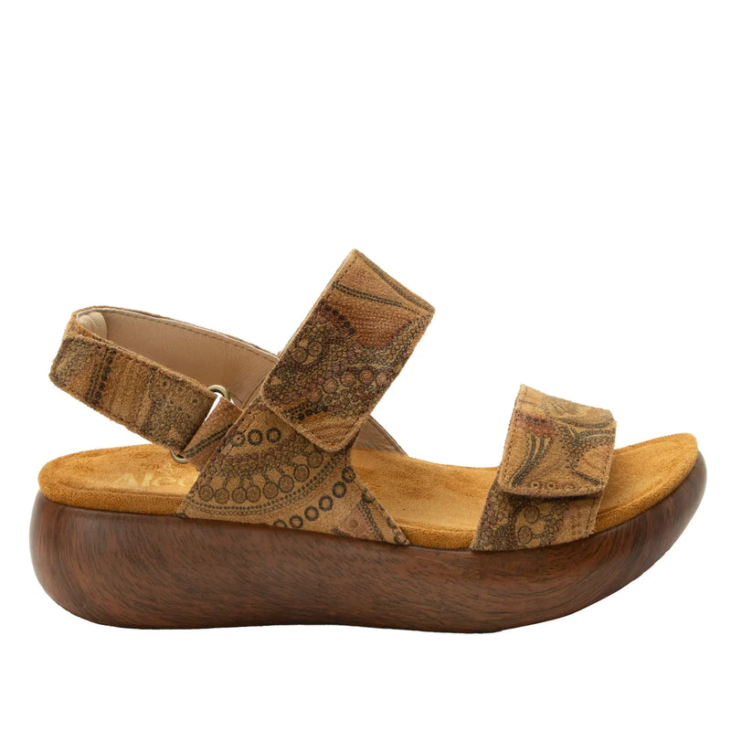 Load image into Gallery viewer, Alegria Bailee Womens Leather Comfort Rocker Sole Slingback Sandals in Folkie-3
