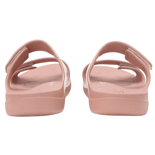 Orbyt Women’s Double Strap EVA Slide Sandals w/ Adjsutable Straps in Dusty Rose-4