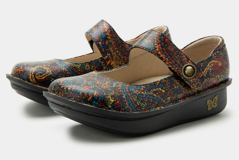 Load image into Gallery viewer, Alegria Paloma Grand Mary Jane Work Shoe Nursing Arch Support in Bold/Beautiful-1

