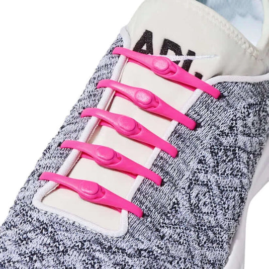 HICKIES 2.0 LACING SYSTEM NEON PINK | Adventureco