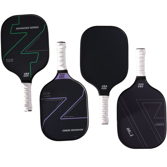 4x Graphite Carbon Fiber Pickleball Paddles Pickle Ball Racket Racquet Bulk-0