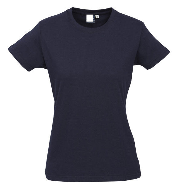 Load image into Gallery viewer, Womens PLAIN T-SHIRT 100% COTTON Tee Short Sleeve Basic Ladies Top Blank-36
