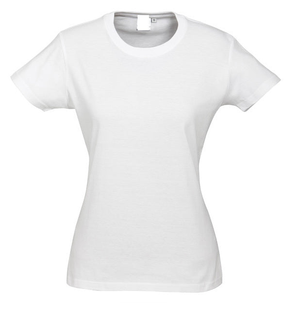 Load image into Gallery viewer, Womens PLAIN T-SHIRT 100% COTTON Tee Short Sleeve Basic Ladies Top Blank-55
