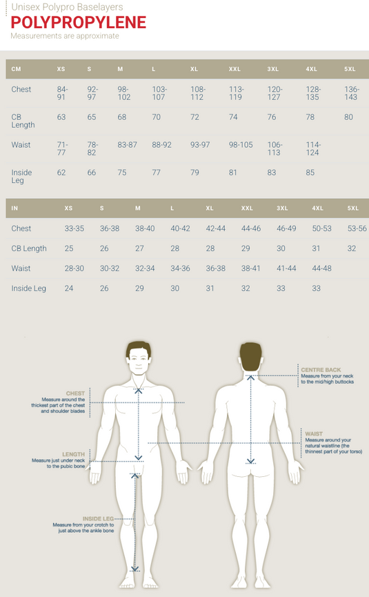 Sherpa Mens Long Sleeve Polypro Thermal Baselayer Top in White-2