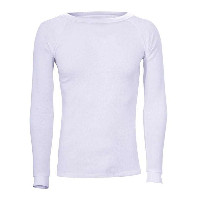 Load image into Gallery viewer, Sherpa Mens Long Sleeve Polypro Thermal Baselayer Top in White-3
