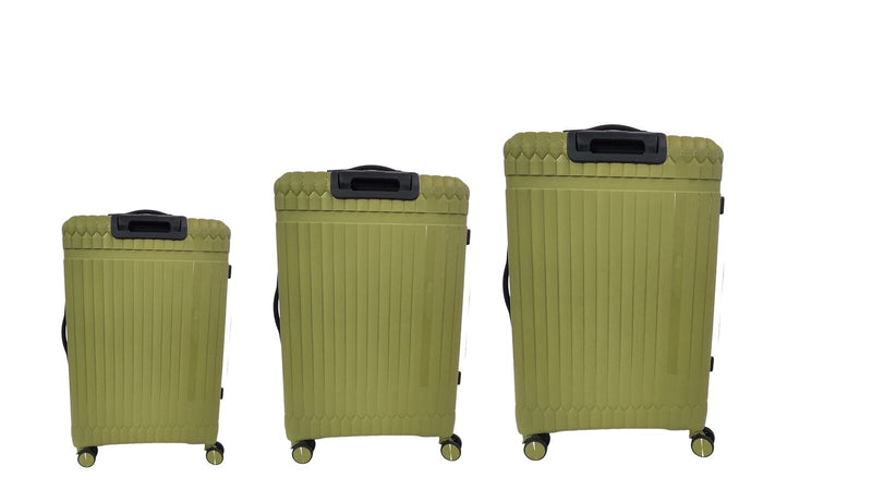 Load image into Gallery viewer, FUTURA 3pcs Set Luggage Trolley Suitcases Travel Bags 20/24/28" - Olive-2
