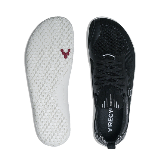 Vivobarefoot Primus Lite Knit Mens Obsidian-1