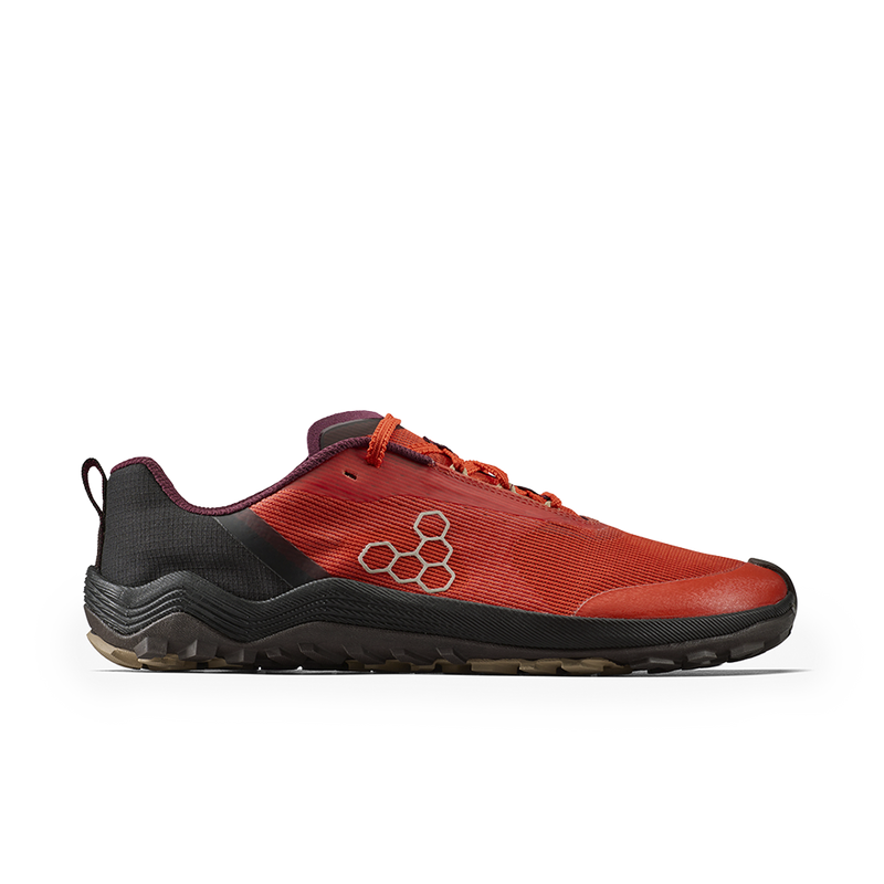Load image into Gallery viewer, Vivobarefoot Primus Trail Flow Mens Cherry Tomato-0
