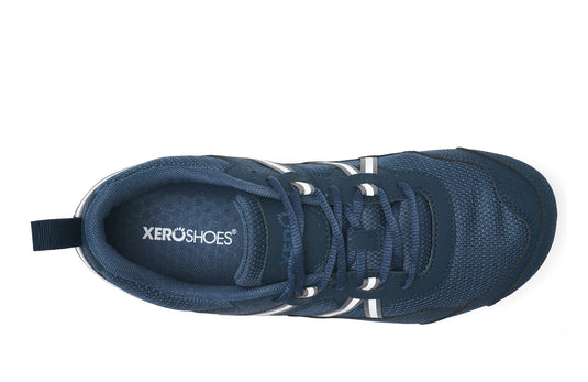 Xero Mens Prio Vintage Lightweight Barefoot Shoes Zero Drop in Indigo-4