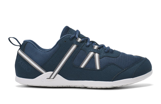 Xero Mens Prio Vintage Lightweight Barefoot Shoes Zero Drop in Indigo-3