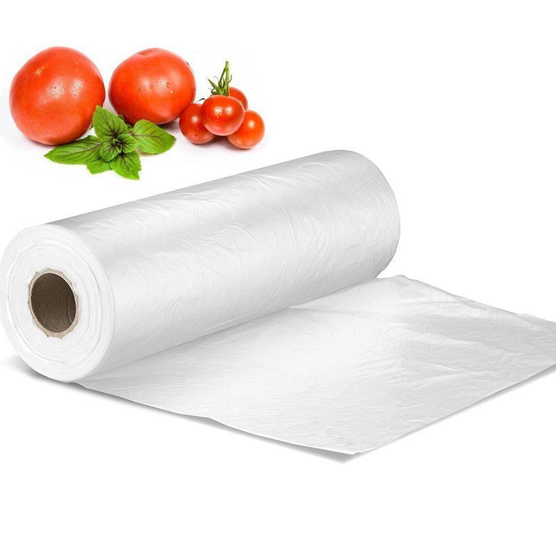 Load image into Gallery viewer, 6 Produce Rolls Bags Heavy Duty Food Grade Freezer Supermarket Bag Gusset-0
