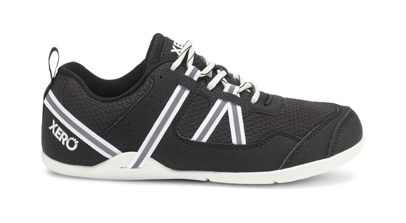 Load image into Gallery viewer, Xero Womens Prio Vintage Lightweight Barefoot Shoes Zero Drop in Black/White-0
