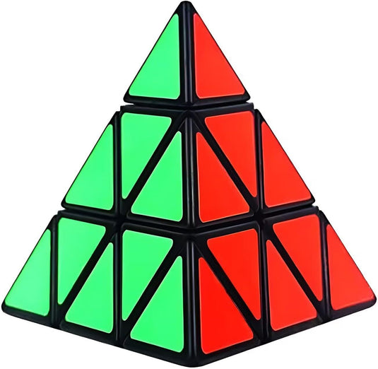 3x3 Triangle Speed Cube Pyramid Brain Teaser Puzzle Magic Educational Toy-0