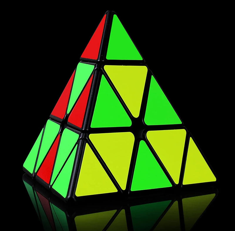 Load image into Gallery viewer, 3x3 Triangle Speed Cube Pyramid Brain Teaser Puzzle Magic Educational Toy-4
