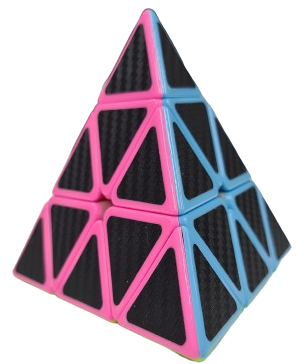 Educational Toy Triangle Speed Cube Pyramid Brain Teaser Puzzle Magic-2