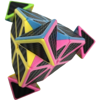 Educational Toy Triangle Speed Cube Pyramid Brain Teaser Puzzle Magic-4