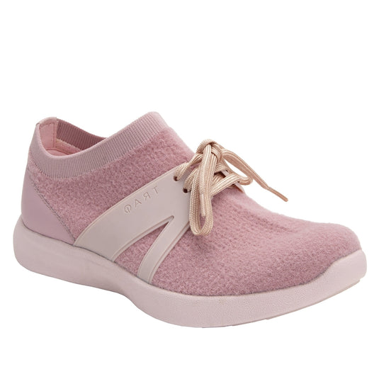 Traq By Alegria Womens Qool Comfort Smart Walking Shoe Sneaker - Fuzz Blush-3