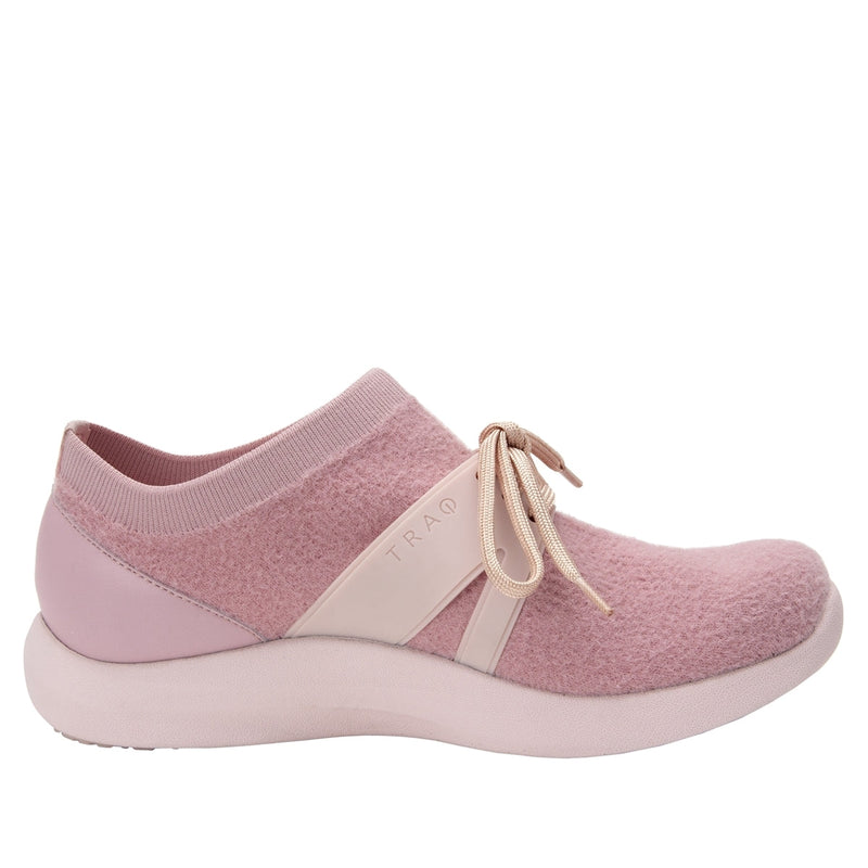 Load image into Gallery viewer, Traq By Alegria Womens Qool Comfort Smart Walking Shoe Sneaker - Fuzz Blush-4
