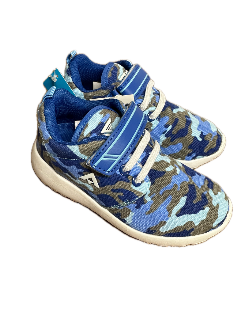 Load image into Gallery viewer, Aerosport Rascal Kids Junior Running Shoes Sneakers Runners - Blue/Camouflage-3
